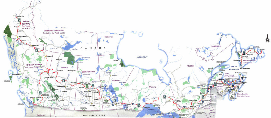 The Great Canadian Snowmobile Trail Map
